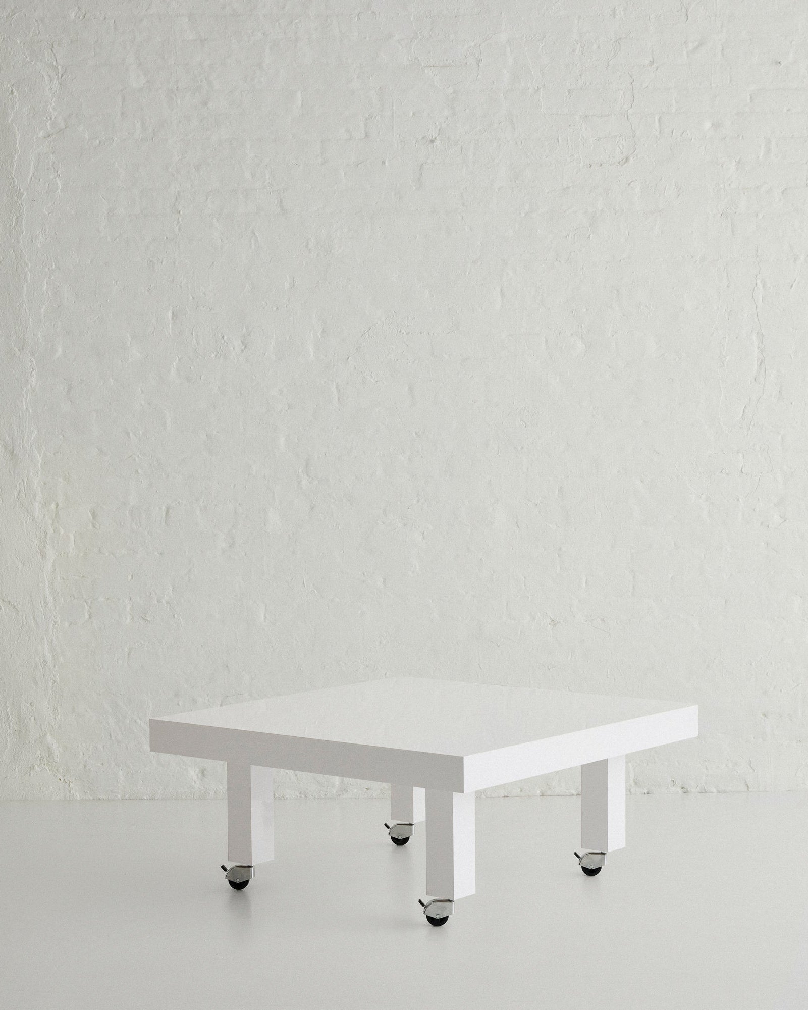 Studio Table Low in White