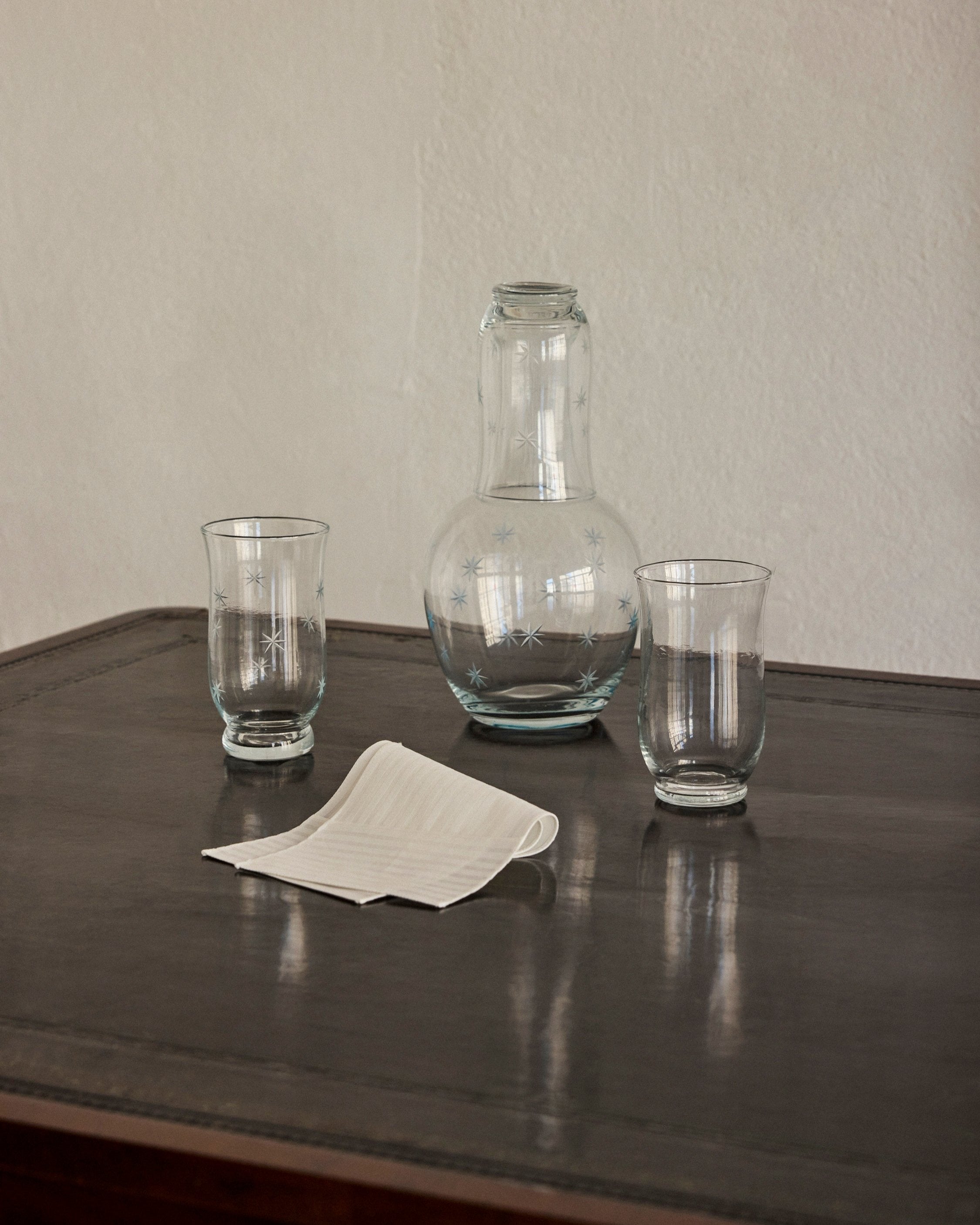 Will's Water Glass Set in Clear