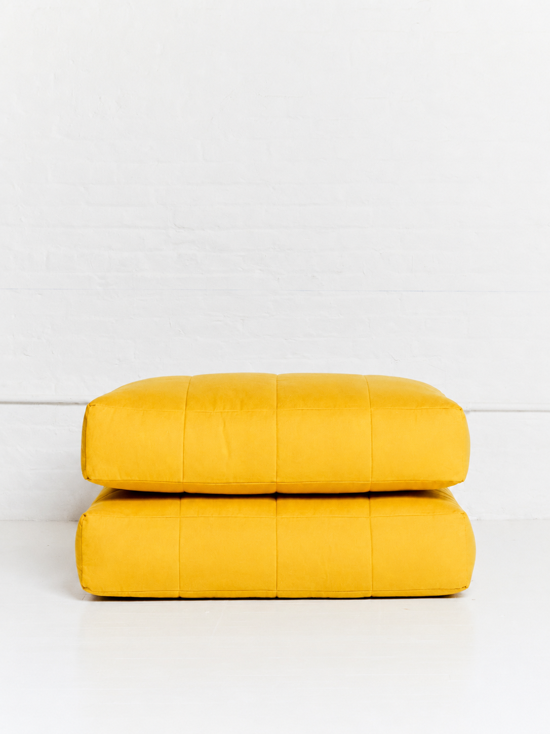Duvet Ottoman Taxi Yellow