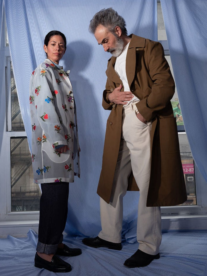 Sasha Trench in Organic Cotton