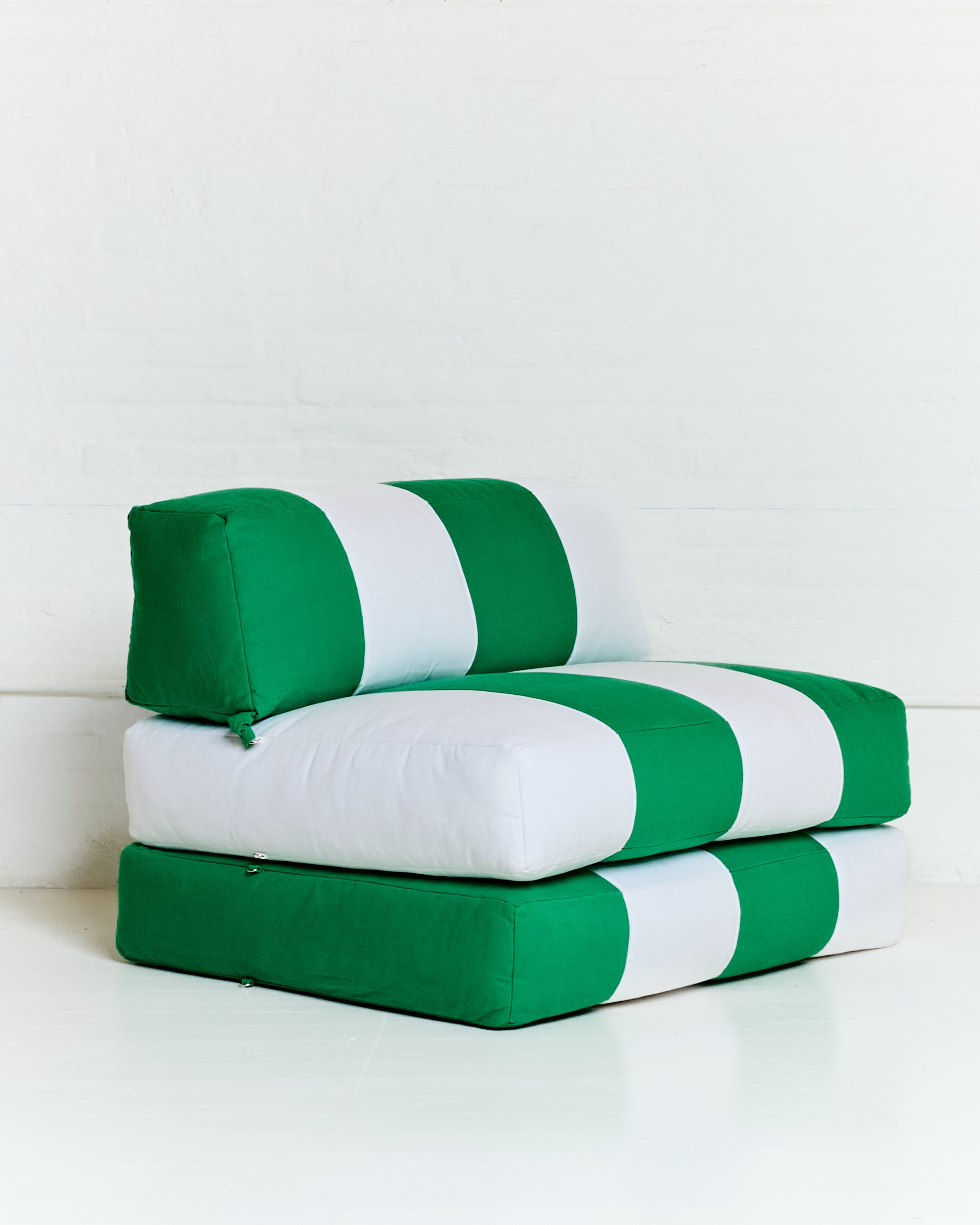 Duvet Armless Module Multi Vintage Red/Klein Blue