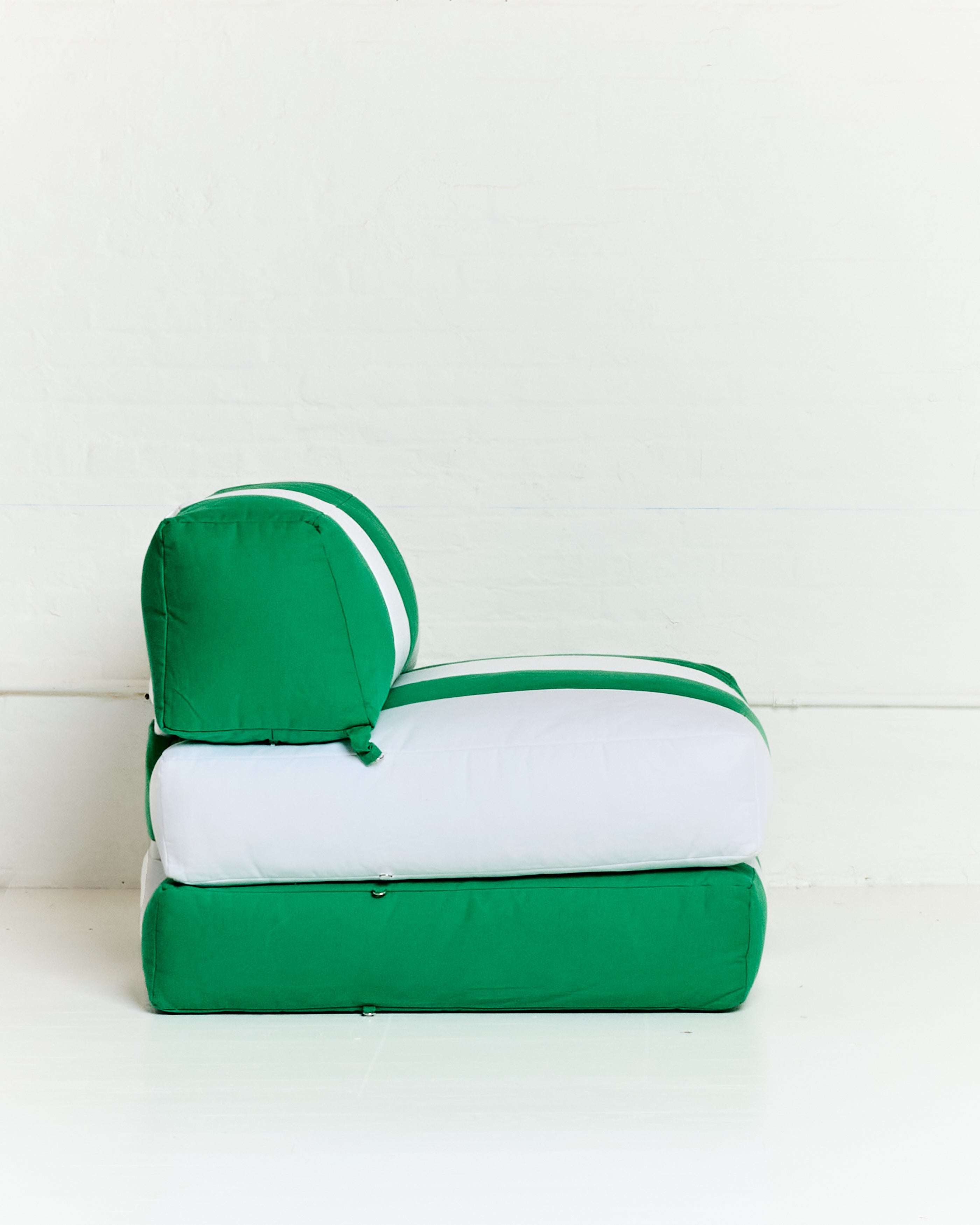 Duvet Armless Module Multi Vintage Red/Klein Blue