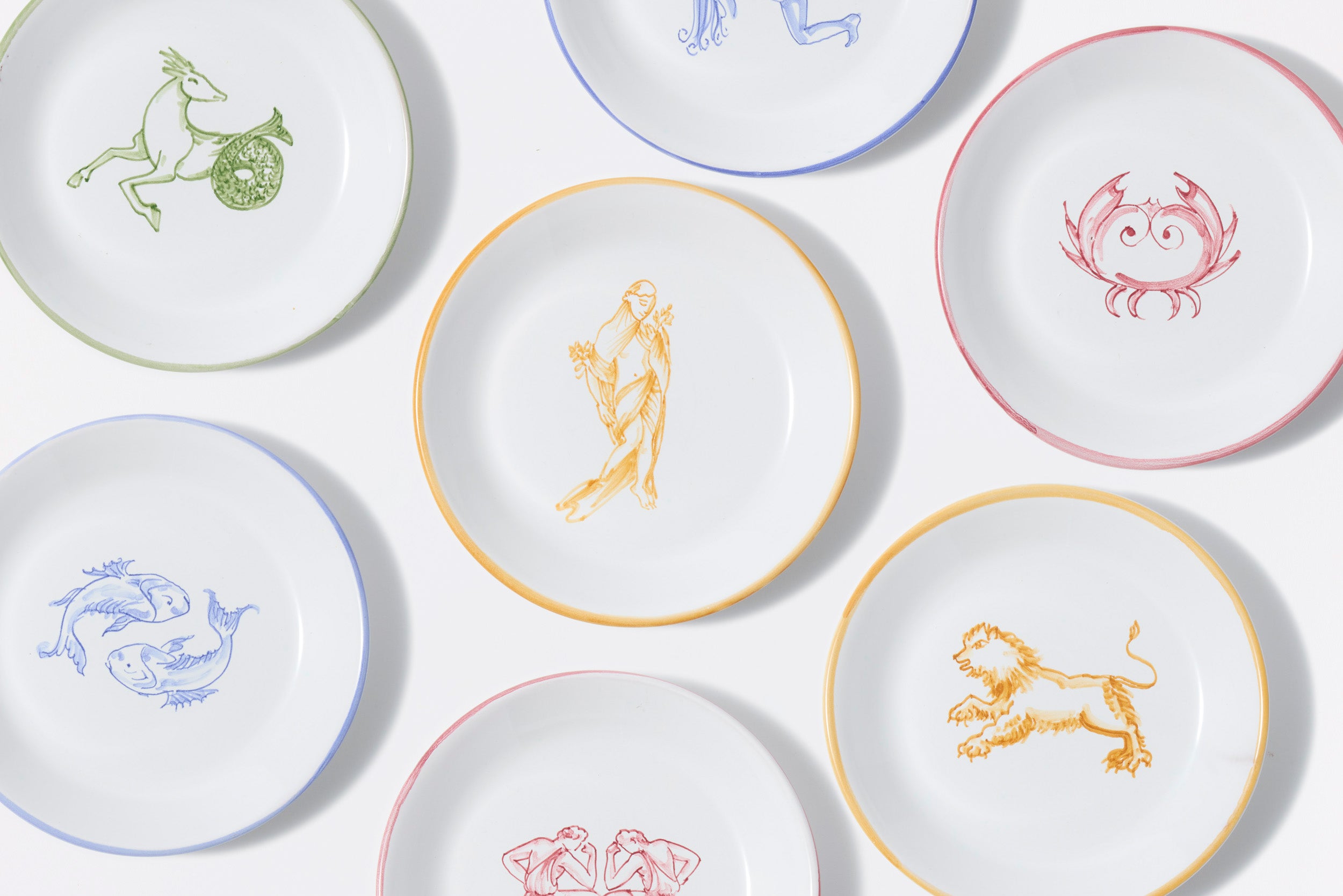 Zodiac Bread & Butter Plate Individual