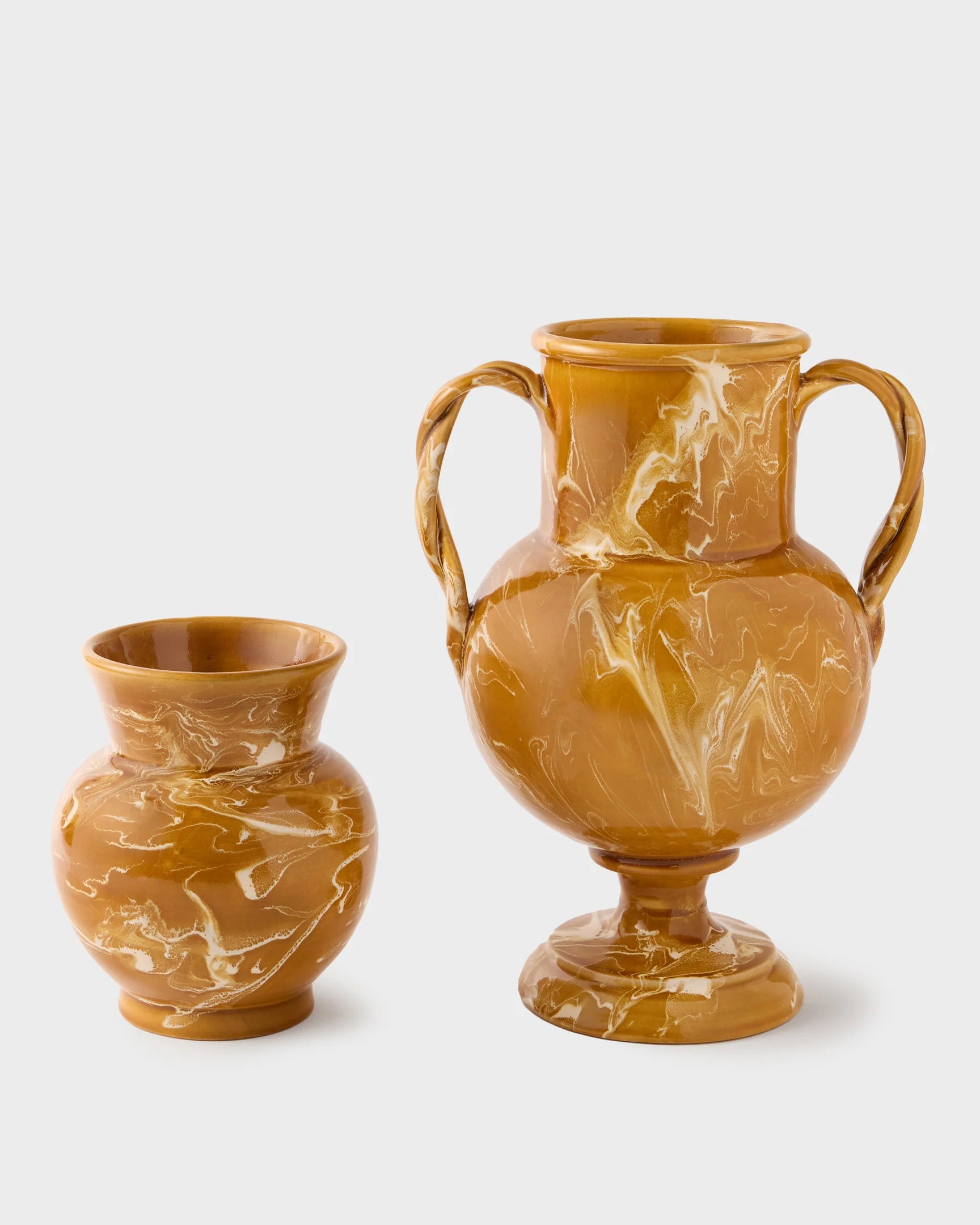 Marbled Vase, Terracotta