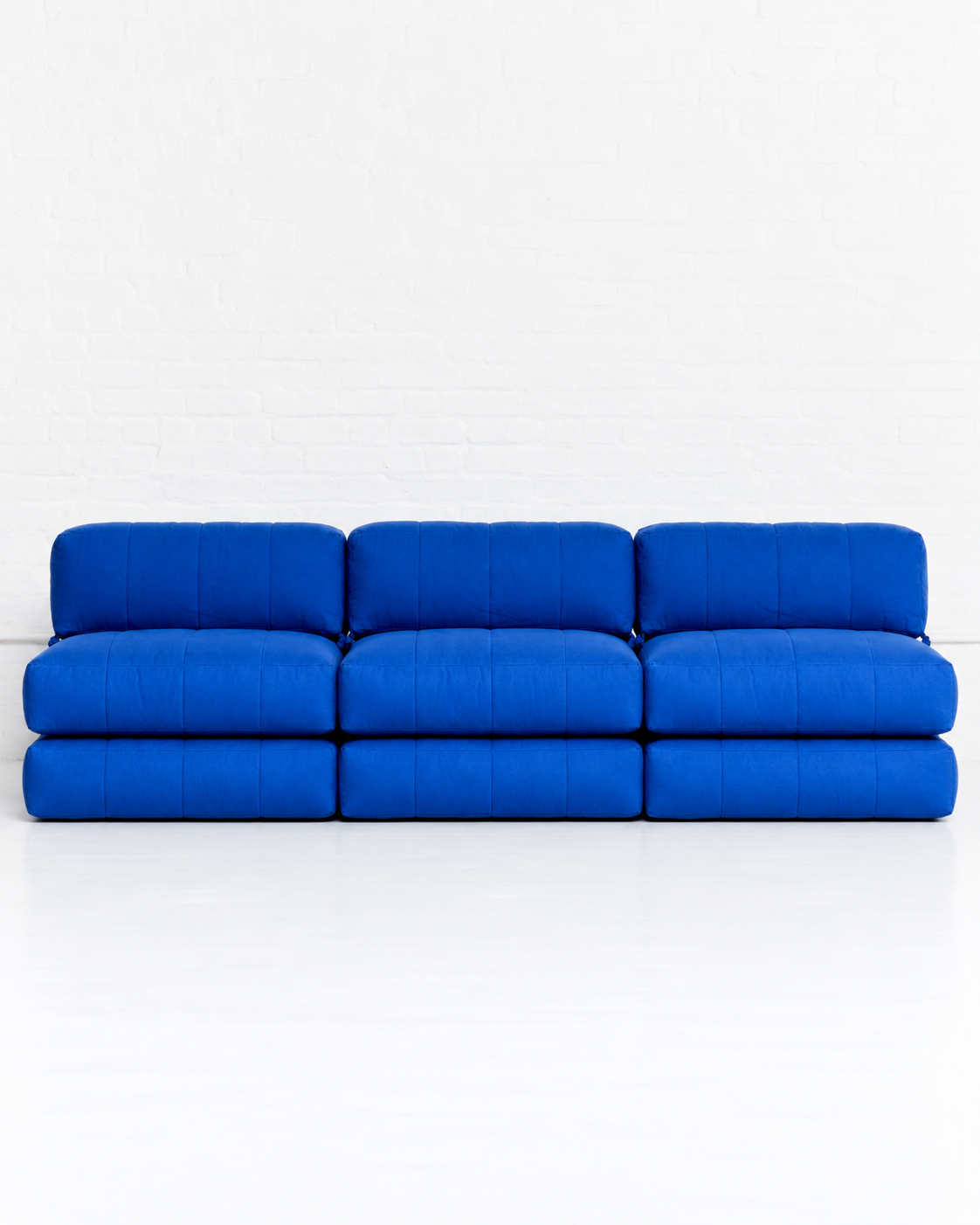 Duvet Armless Sofa Klein Blue