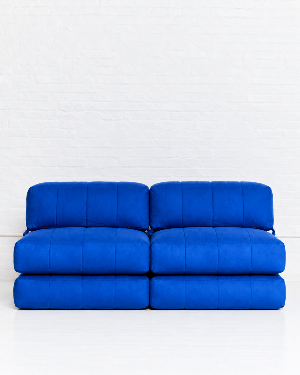 Duvet Armless Sofa Klein Blue