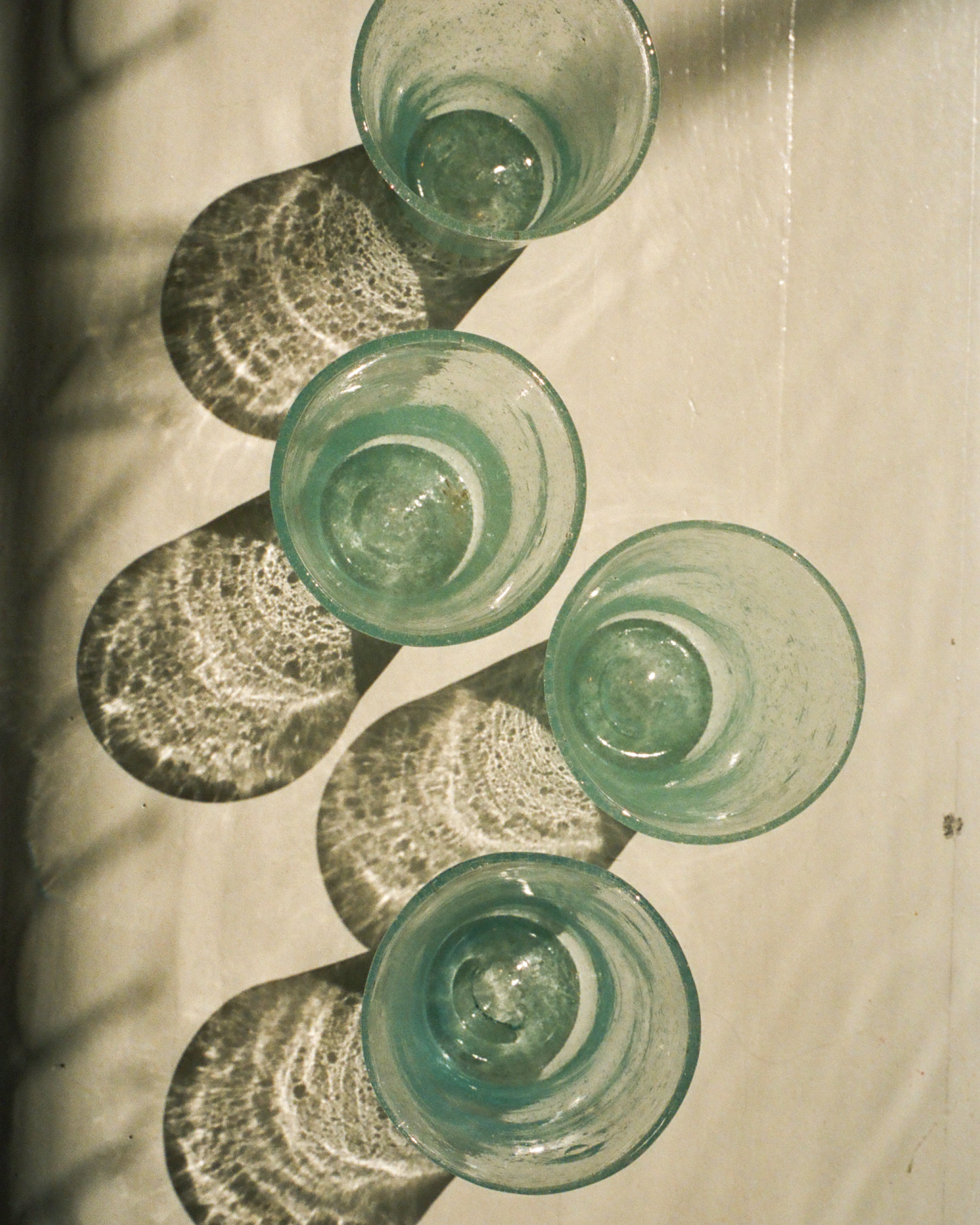 Egyptian Recycled Everyday Glass in Clear