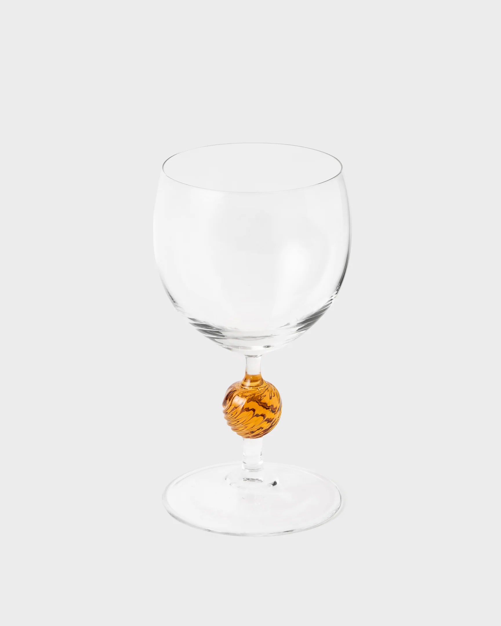 Demetra Water Glass, Ochre