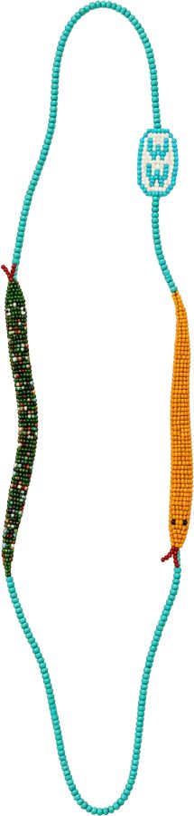 Double Serpent Necklace