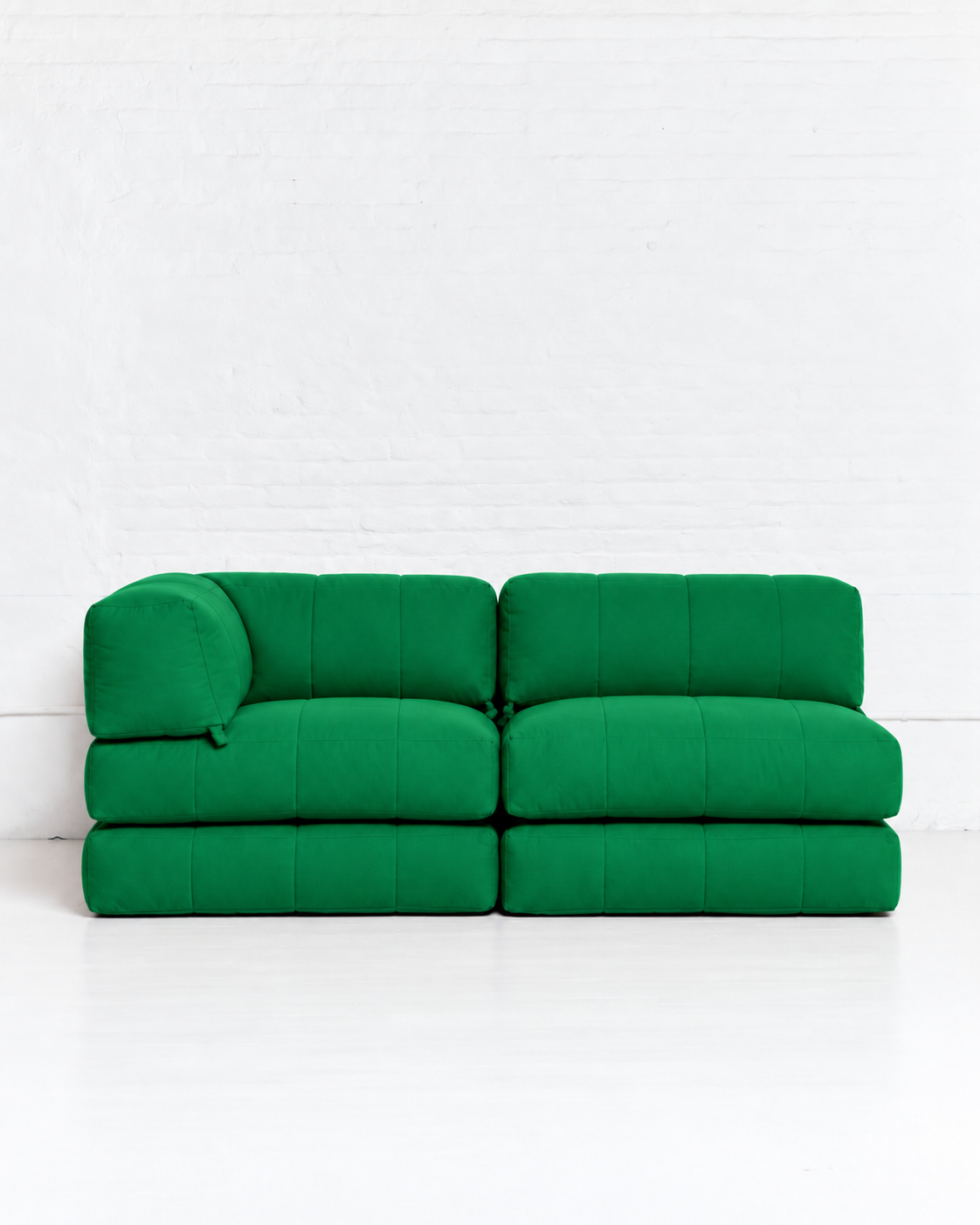 Duvet Corner Sofa Kelly Green