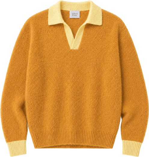 Jonny Colorblock Sweater in Honey