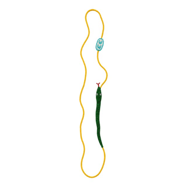 Single Serpent Necklace in Yellow
