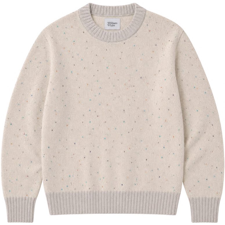 Ty Donegal Sweater in Snow