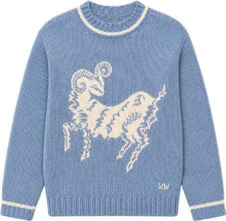 Aries Zodiac Sweater